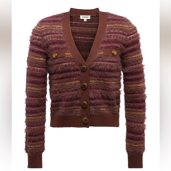 L’agence Ariadne Cardigan Natural Mauve Women’s XS
